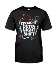 Straight Outta Night Shift Premium Fit Mens Tee tile