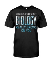 BIOLOGY REALLY GROWS ON YOU Premium Fit Mens Tee tile