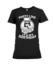 IRISH - BIRTHDAY Premium Fit Ladies Tee tile
