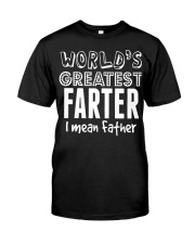 World's Greatest farter I mean father Premium Fit Mens Tee tile