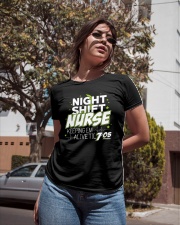 Night Shift Nurse Keeping Em Alive Til' 705 Ladies T-Shirt apparel-ladies-t-shirt-lifestyle-02