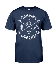 Camping Warrior - Outdoors Hiking Camp Arrows Fire Classic T-Shirt front
