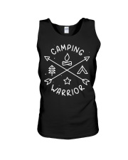 Camping Warrior - Outdoors Hiking Camp Arrows Fire Unisex Tank tile