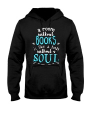 A room without books is like a body without a soul Hooded Sweatshirt tile