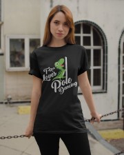 T-Rex Loves Dancing Classic T-Shirt apparel-classic-tshirt-lifestyle-19