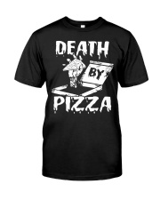 Death By Pizza Premium Fit Mens Tee tile
