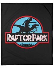 Raptor Park Fleece Blanket tile
