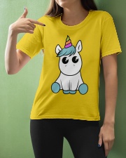 Unicorn baby Ladies T-Shirt apparel-ladies-t-shirt-lifestyle-front-10