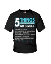 5 things you should know about my uncle Youth T-Shirt tile