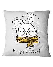 Happy Bunny Easter Square Pillowcase tile