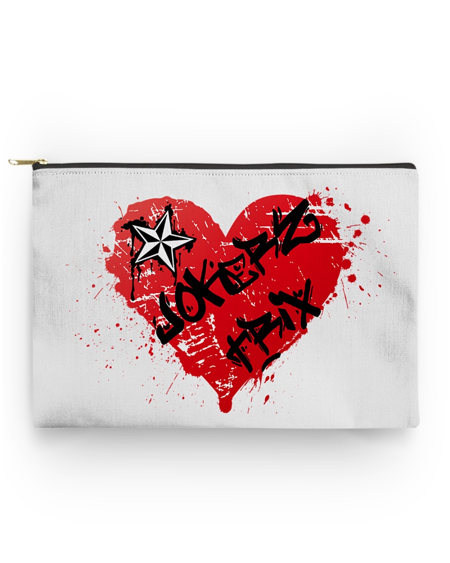 Jokerz Trix Heart Spray Accessory Pouch - Standard Accessory Pouch - Standard