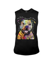 pit bulls they will steal your heart Sleeveless Tee thumbnail