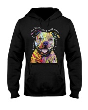 pit bulls they will steal your heart Hooded Sweatshirt thumbnail