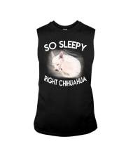 so sleepy right chihuahua Sleeveless Tee thumbnail