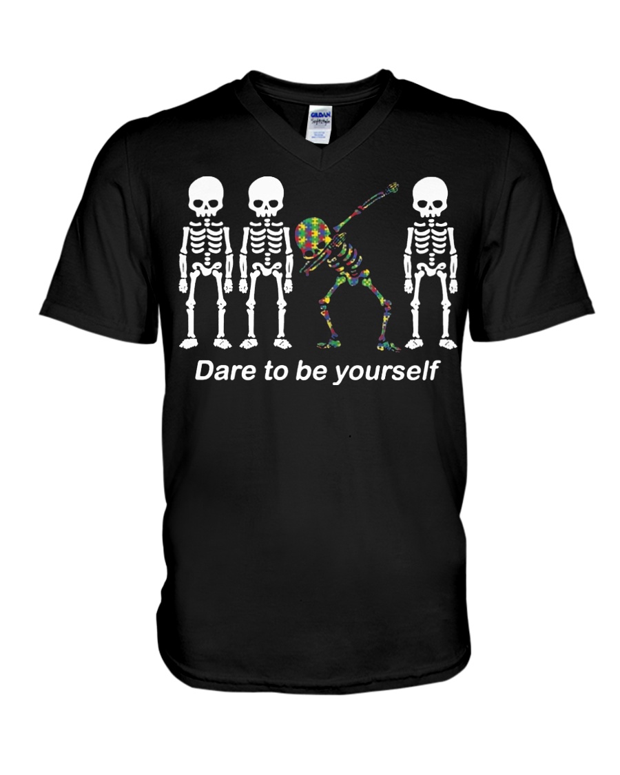 Dare To Be Yourself V-Neck T-Shirt