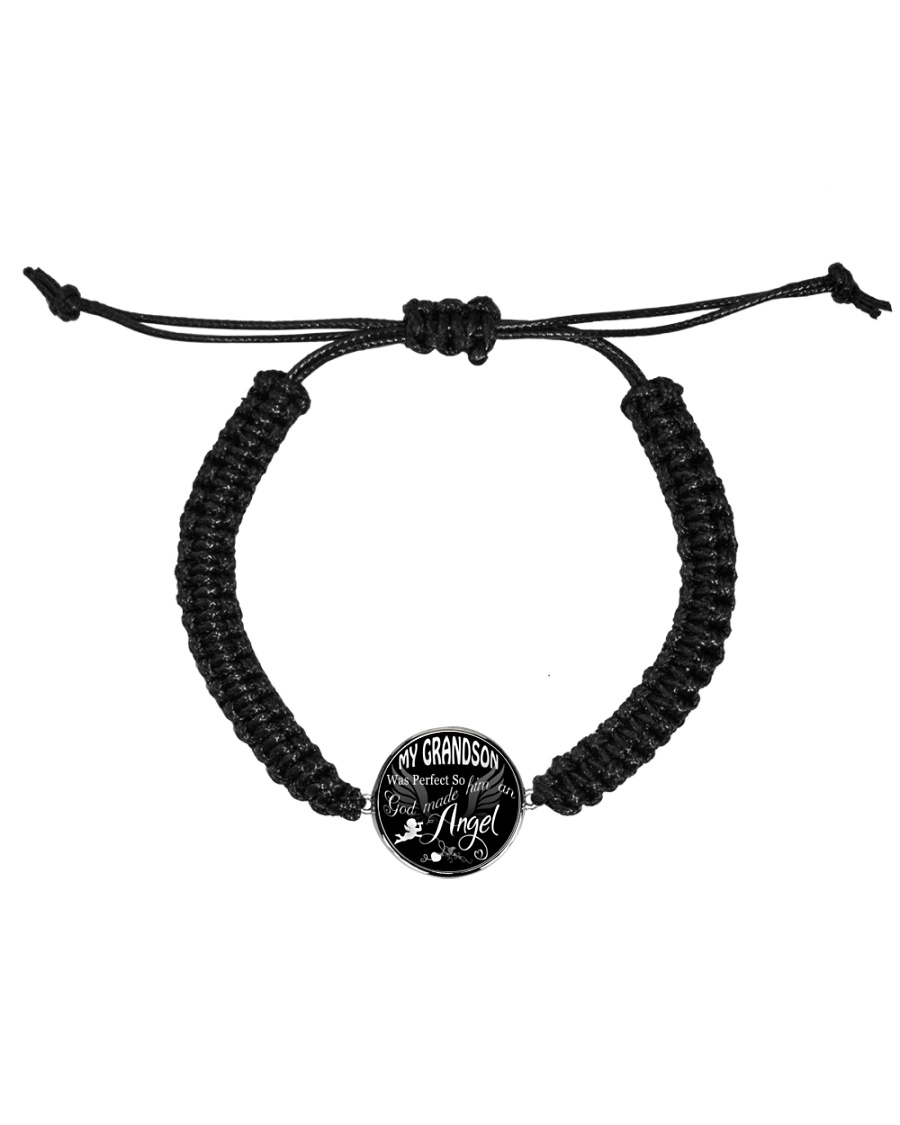 My Grandson Necklace Cord Circle Bracelet
