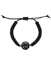 My Grandson Necklace Cord Circle Bracelet front