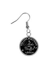 To My Daughter Neclace - Mother And Daughter Circle Earrings thumbnail