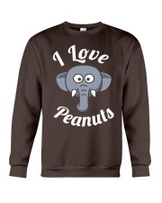I Love Peanuts Funny T Shirt Crewneck Sweatshirt thumbnail