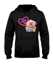 Pig cute Hooded Sweatshirt thumbnail