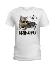 Haburu Meowssage Ladies T-Shirt thumbnail