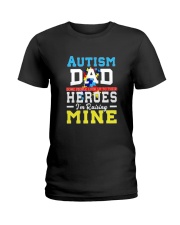 Autism Shirts For Dads Autism Awareness Produ Ladies T-Shirt thumbnail
