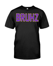 Mens Omega Gold Purple Q Psi Phi Bruhz T-Shirt Premium Fit Mens Tee thumbnail