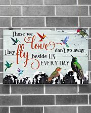 Hummingbird Those We Love 17x11 Poster poster-landscape-17x11-lifestyle-18