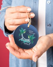 Hummingbird Angels Circle ornament - single (porcelain) aos-circle-ornament-single-porcelain-lifestyles-01