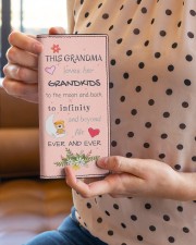 This Grandma Loves Her Grandkids Women's Leather Wallet Vertical aos-women-leather-wallet-vertical-lifestyle-front-01