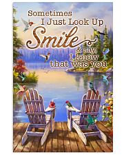 Hummingbird Sometimes I Just Look Up And Smile 11x17 Poster front