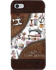 Quilting Leather Phone Case Phone Case i-phone-8-case