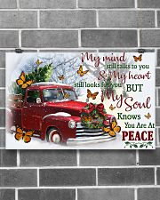 Butterfly My Mind Still Talks To You 17x11 Poster poster-landscape-17x11-lifestyle-18
