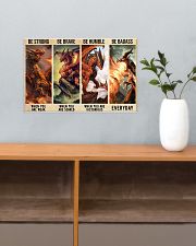 Dragon Be Strong Poster 17x11 Poster poster-landscape-17x11-lifestyle-24