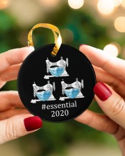 Quilting Essential Circle ornament - single (porcelain) aos-circle-ornament-single-porcelain-lifestyles-08
