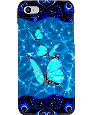 Blue Butterfly Phone Case Phone Case i-phone-8-case
