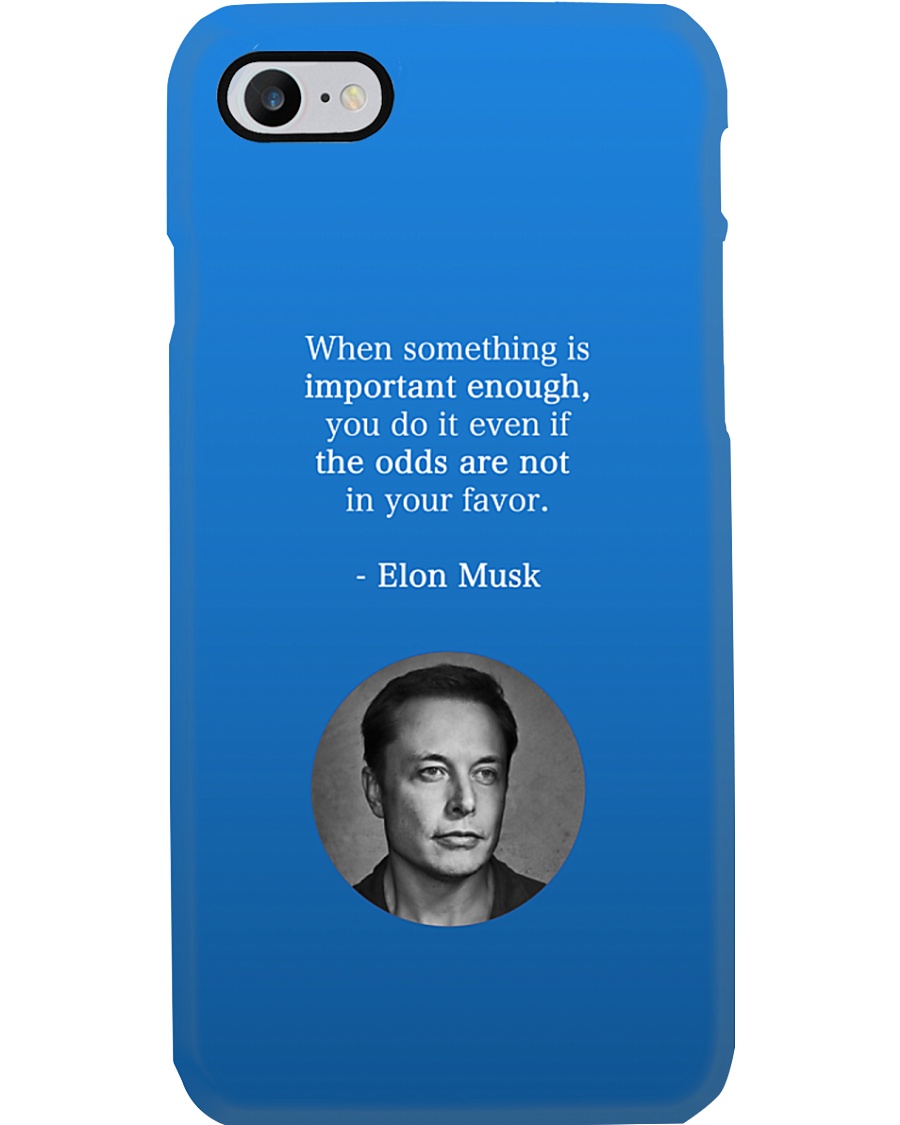 Elon Musk phone case by Philosopher Phone Case