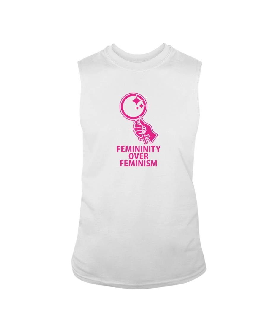 Femininity Over Feminism Sleeveless Tee