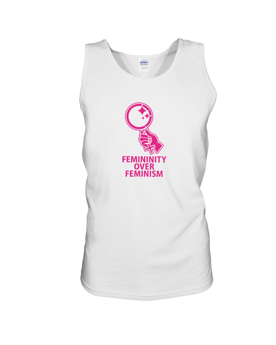 Femininity Over Feminism Unisex Tank