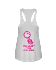 Femininity Over Feminism Ladies Flowy Tank back
