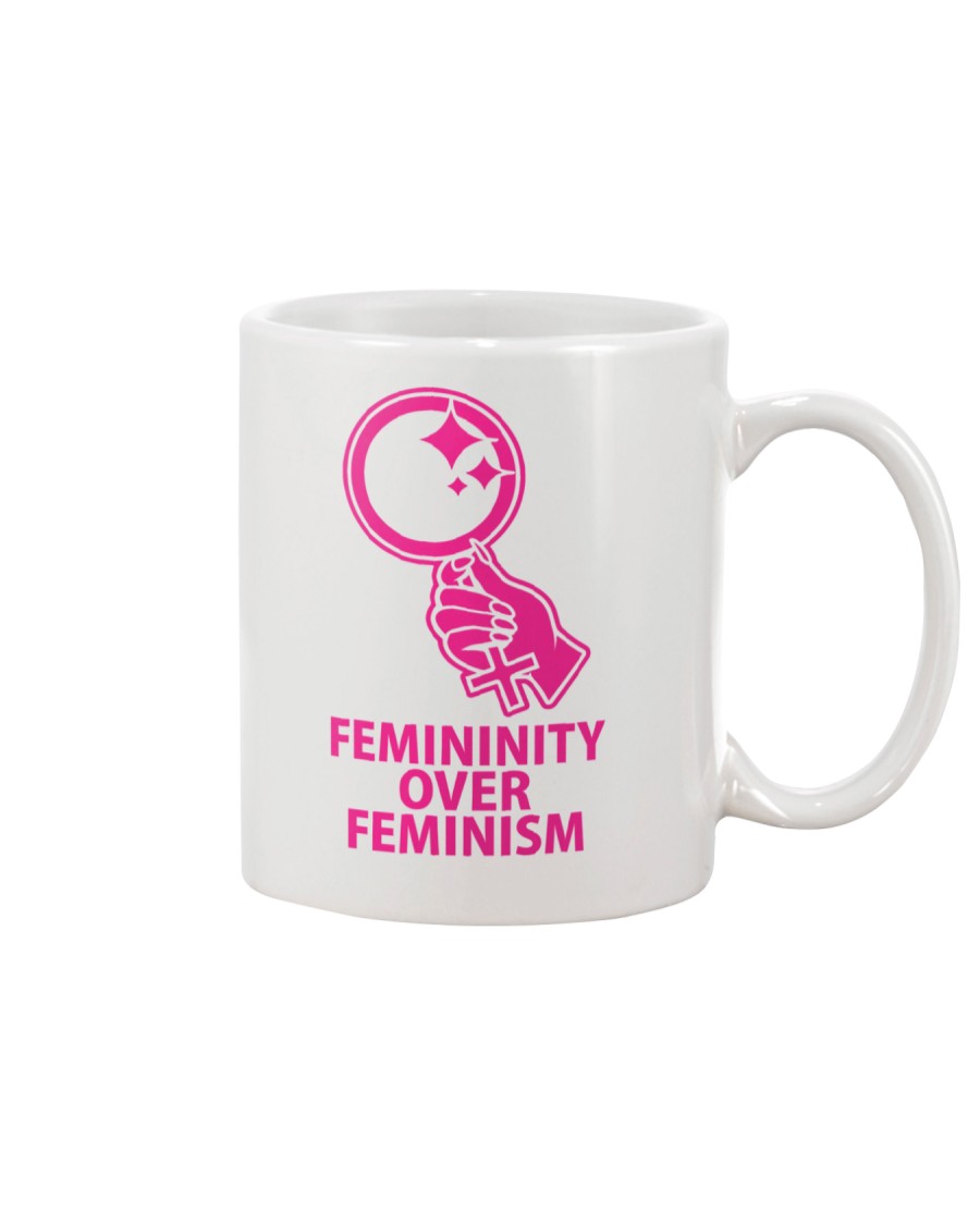 Femininity Over Feminism Mug