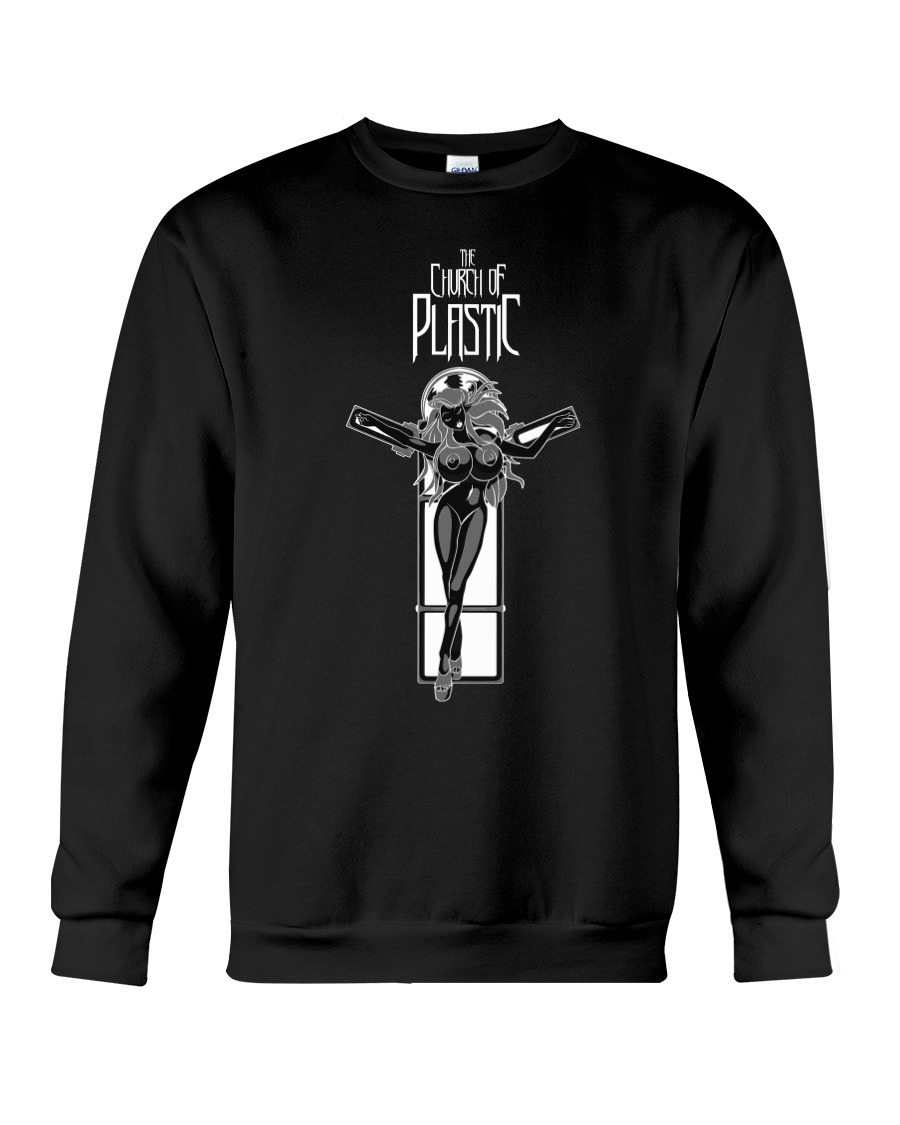 The Church of Plastic - Dark Crewneck Sweatshirt