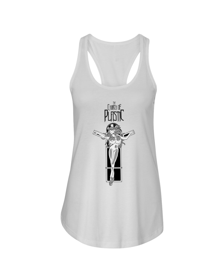 The Church of Plastic - Bright Ladies Flowy Tank