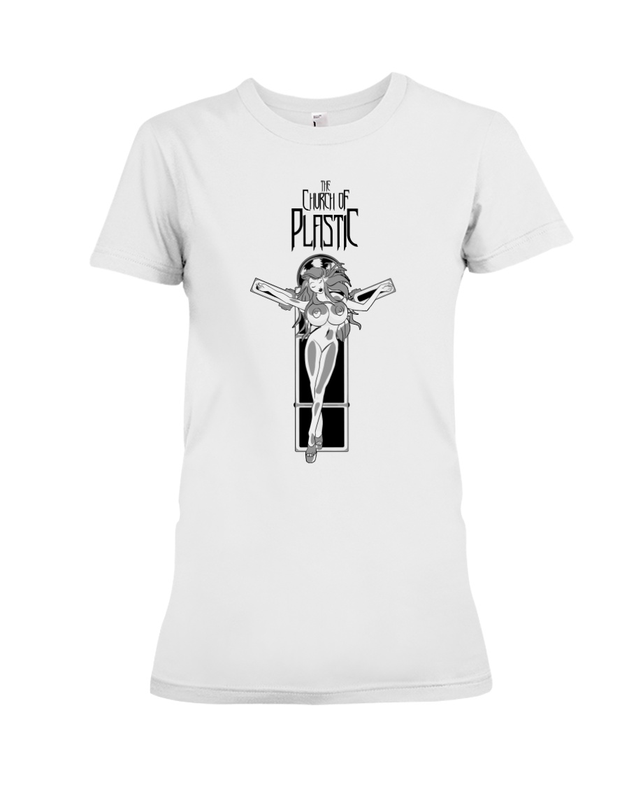 The Church of Plastic - Bright Premium Fit Ladies Tee