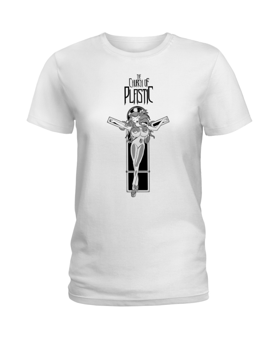 The Church of Plastic - Bright Ladies T-Shirt