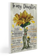 To My Daughter - Mom 20x30 Gallery Wrapped Canvas Prints thumbnail