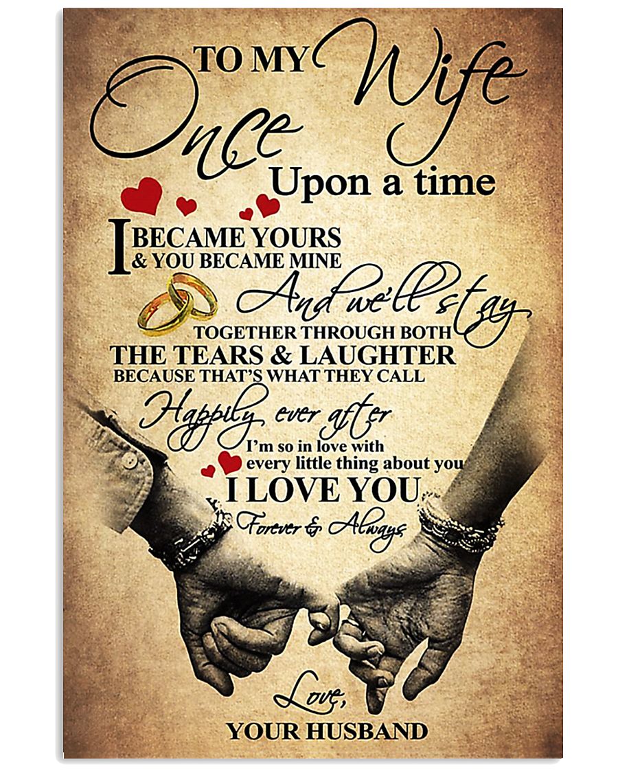 To My Wife - Husband 11x17 Poster