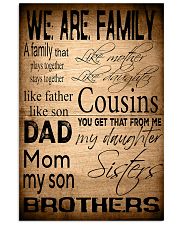WE ARE FAMILY Vertical Poster tile