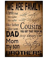 WE ARE FAMILY 16x24 Poster front