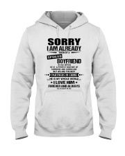 Spoiled BoyFriend - Tattoos Hooded Sweatshirt tile